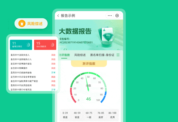 个人风险检测